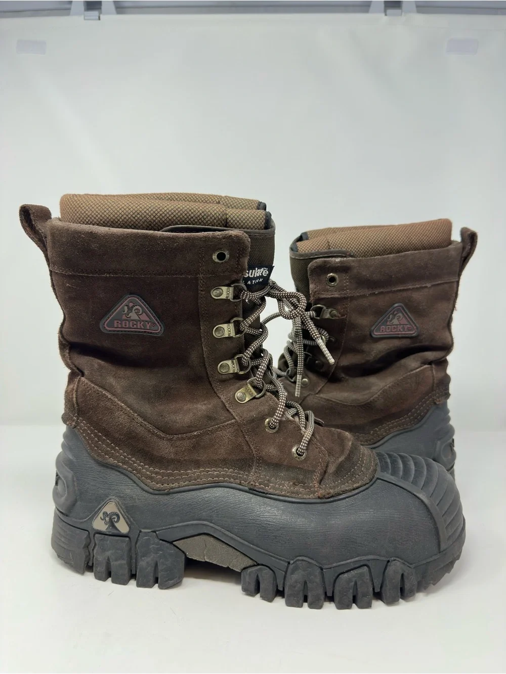 Rocky Blizzard Stalker Insulated Winter Snow Boots Duck Boots Outdoor Utility